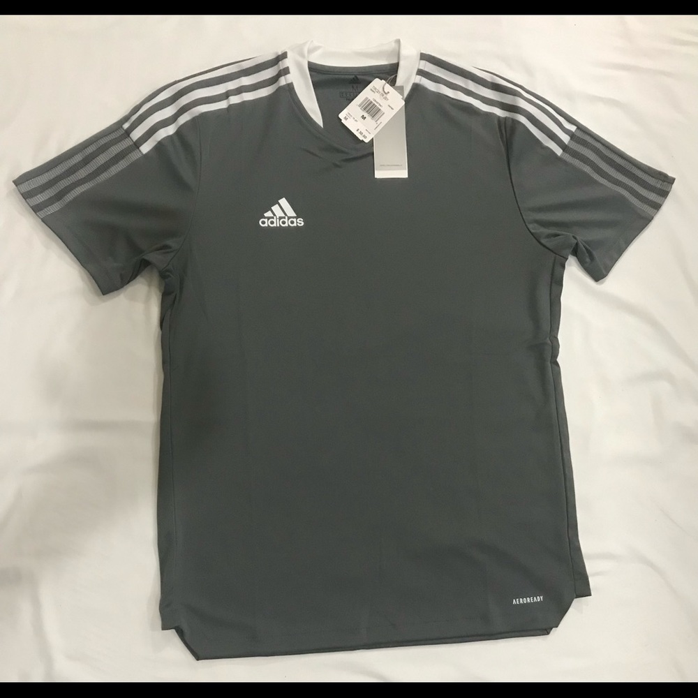 Adidas men grey Tiro21 TR Jersey